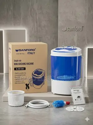 Sanford 3kg Mini Washing Machine – Smart Laundry Solution