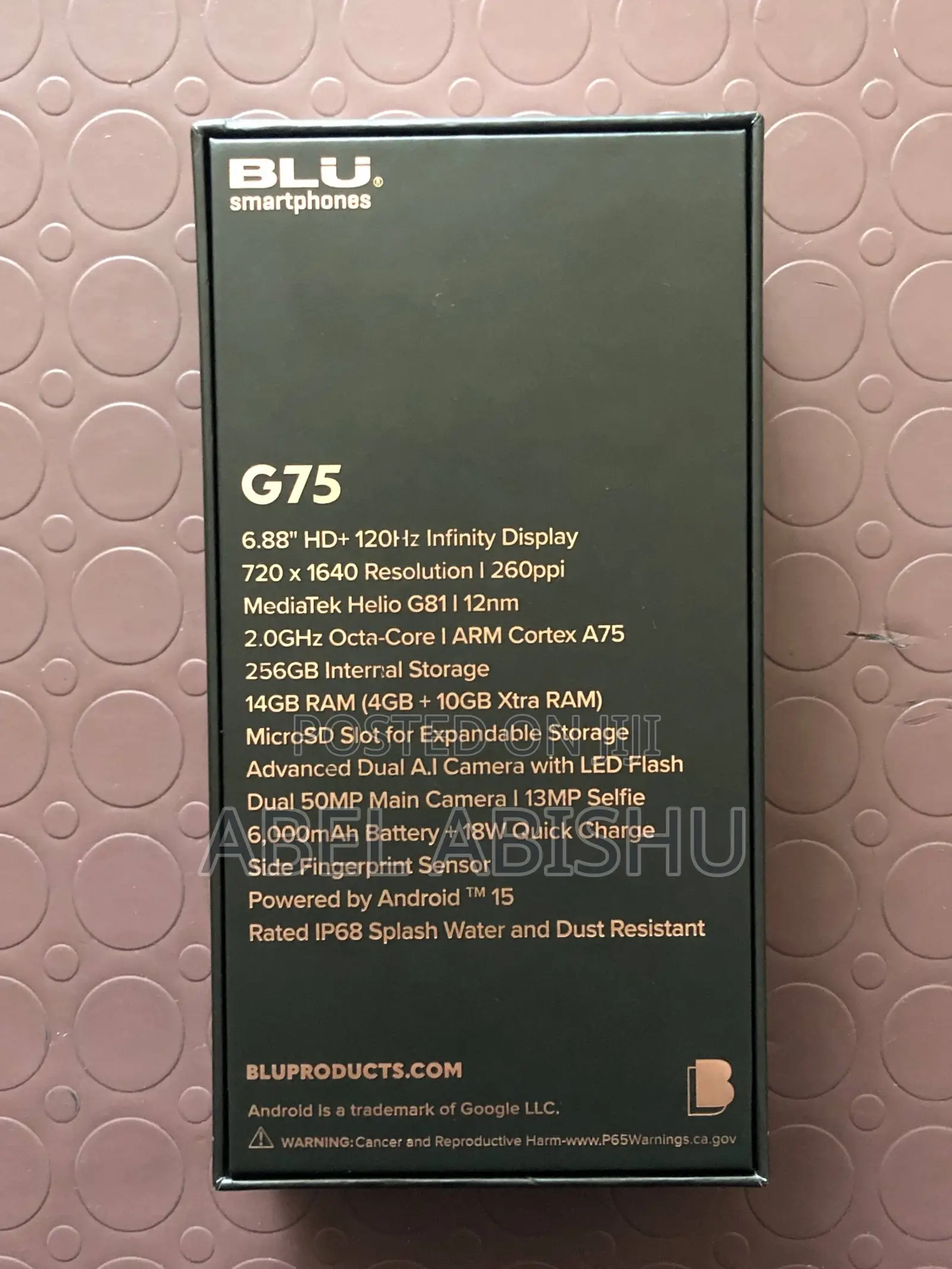 New BLU Smart Black