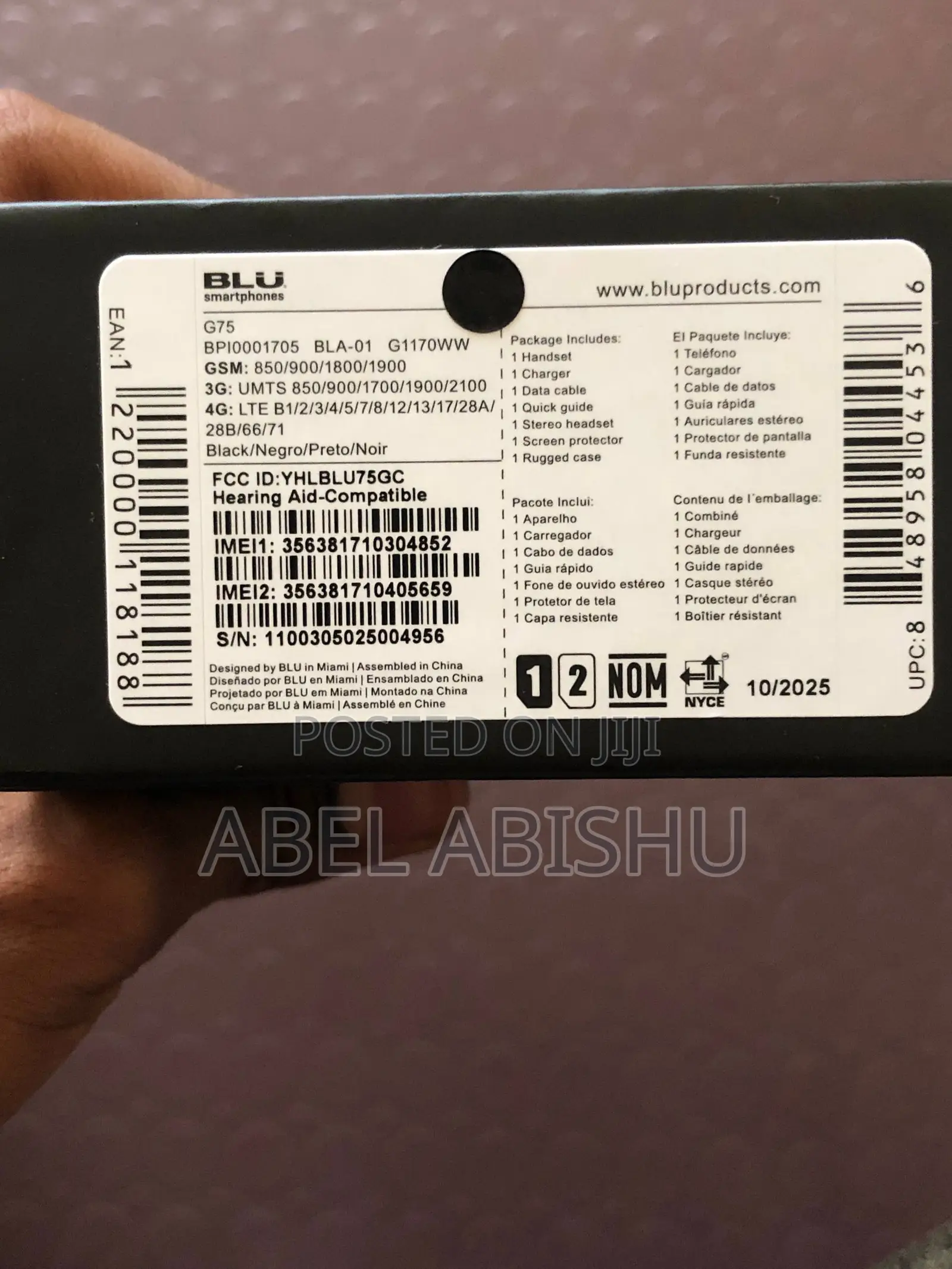 New BLU Smart Black