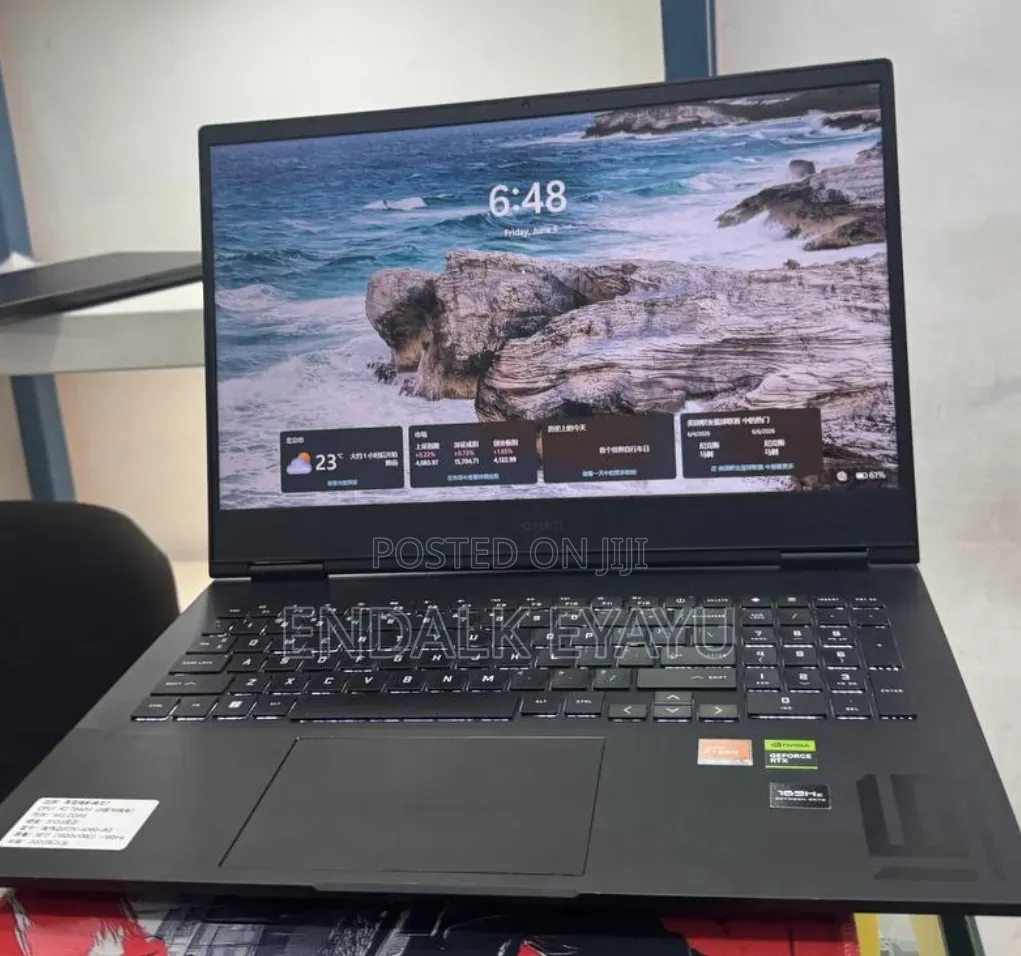 New Laptop HP Omen 16 16GB AMD Ryzen 7 SSD 512GB