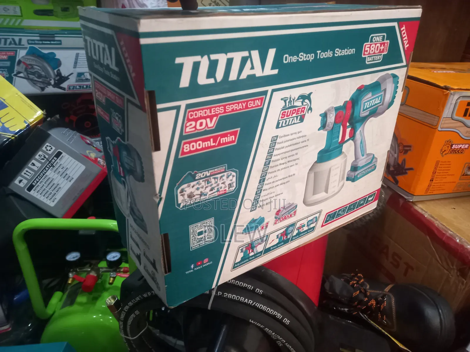 Total Charjebl Spray Gun