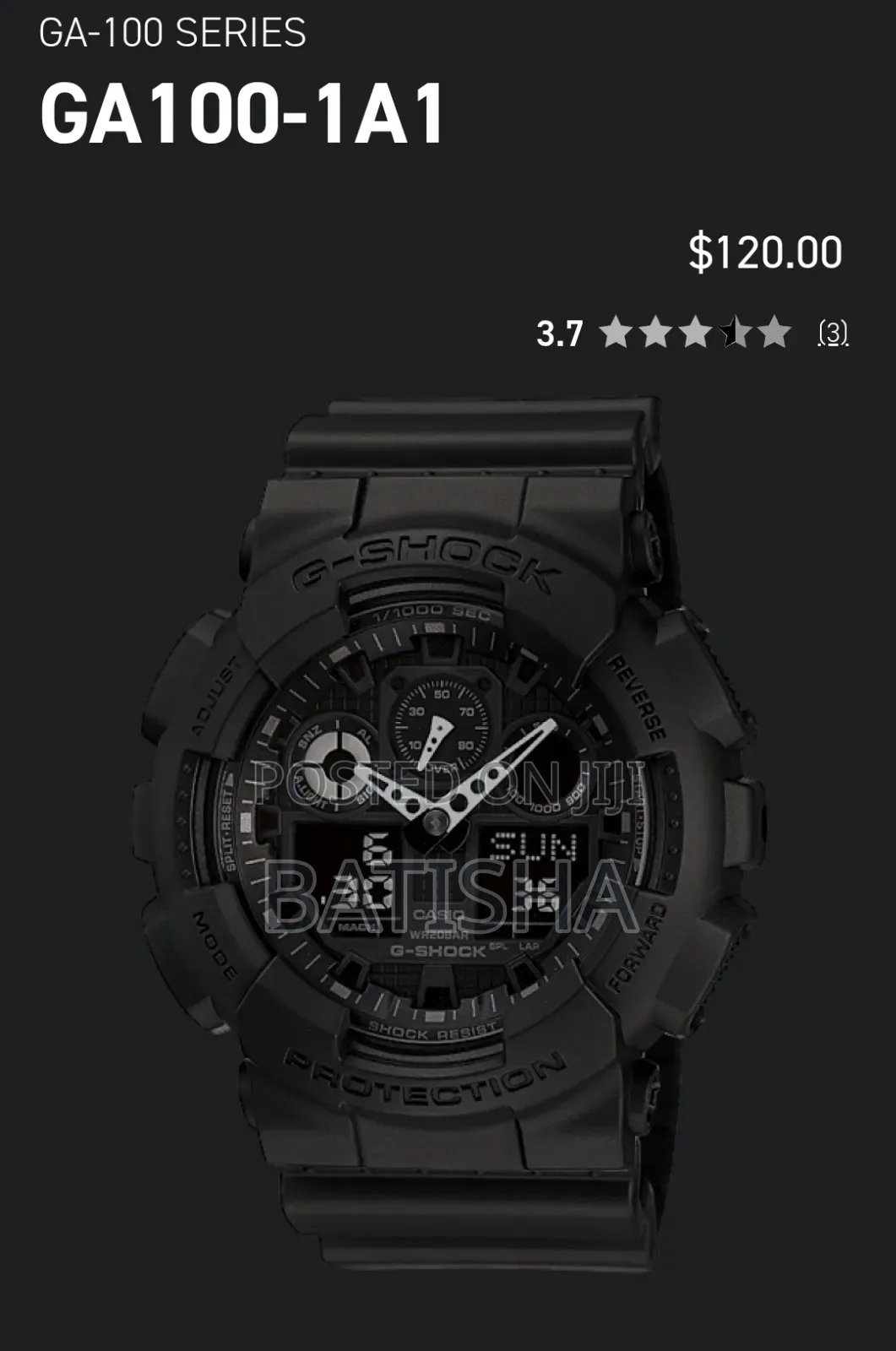 Casio G-Shock (Ga100-1a1)