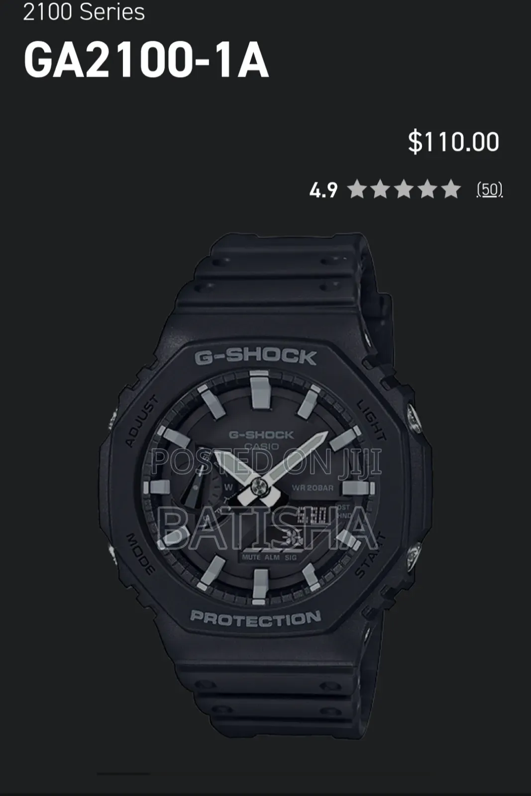 Casio G-Shock (Ga2100-1a)