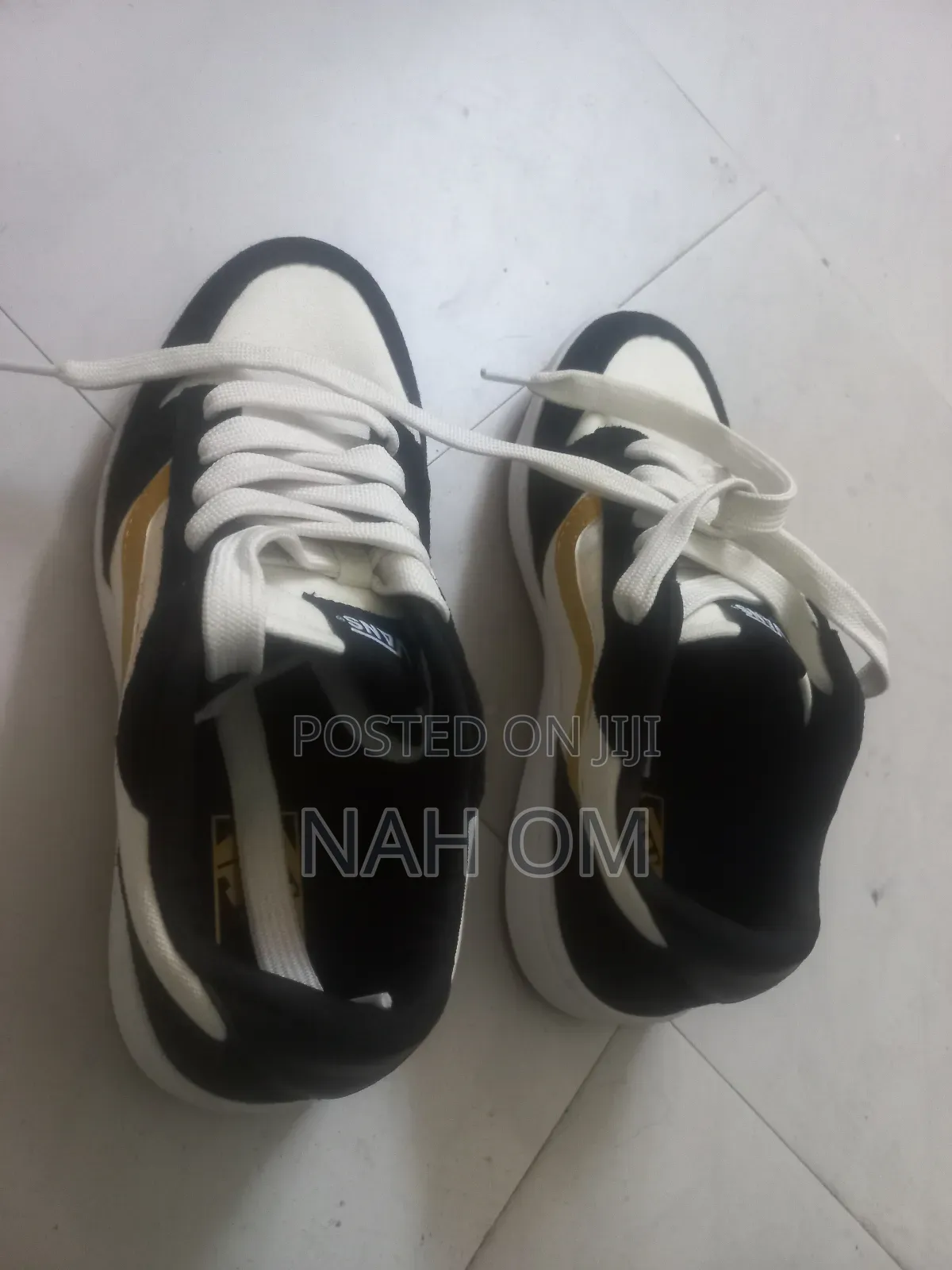 Vans Ryland Ls Shoes ጫማ (Black/White/Yellow) |