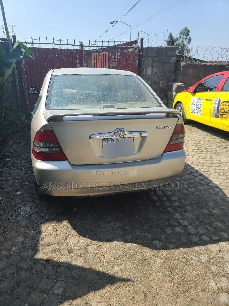 Toyota Corolla 2003 Gold