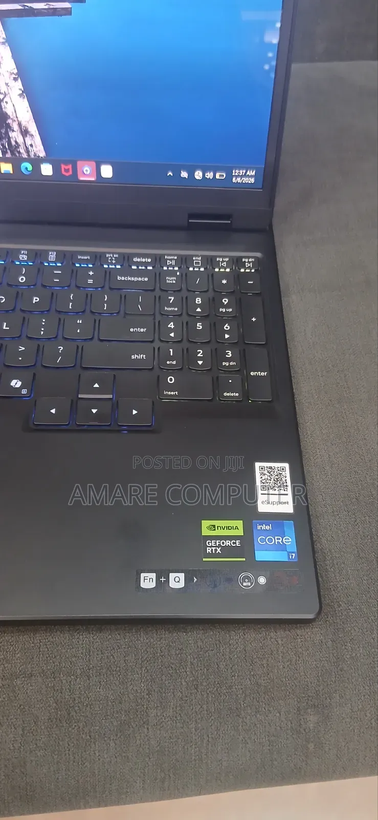 New Laptop Lenovo Legion 5 16GB Intel Core i7 SSD 2T
