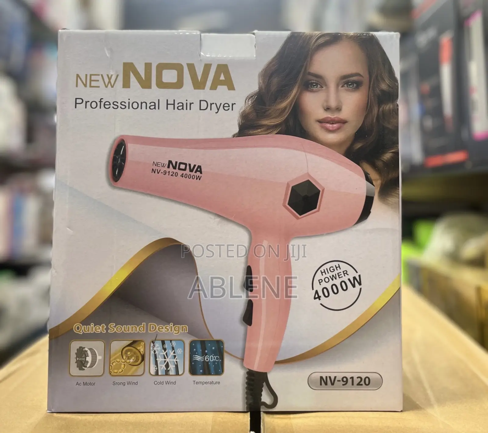Nova Professional Hair Dryer. (ፀጉር ማድረቁያ)