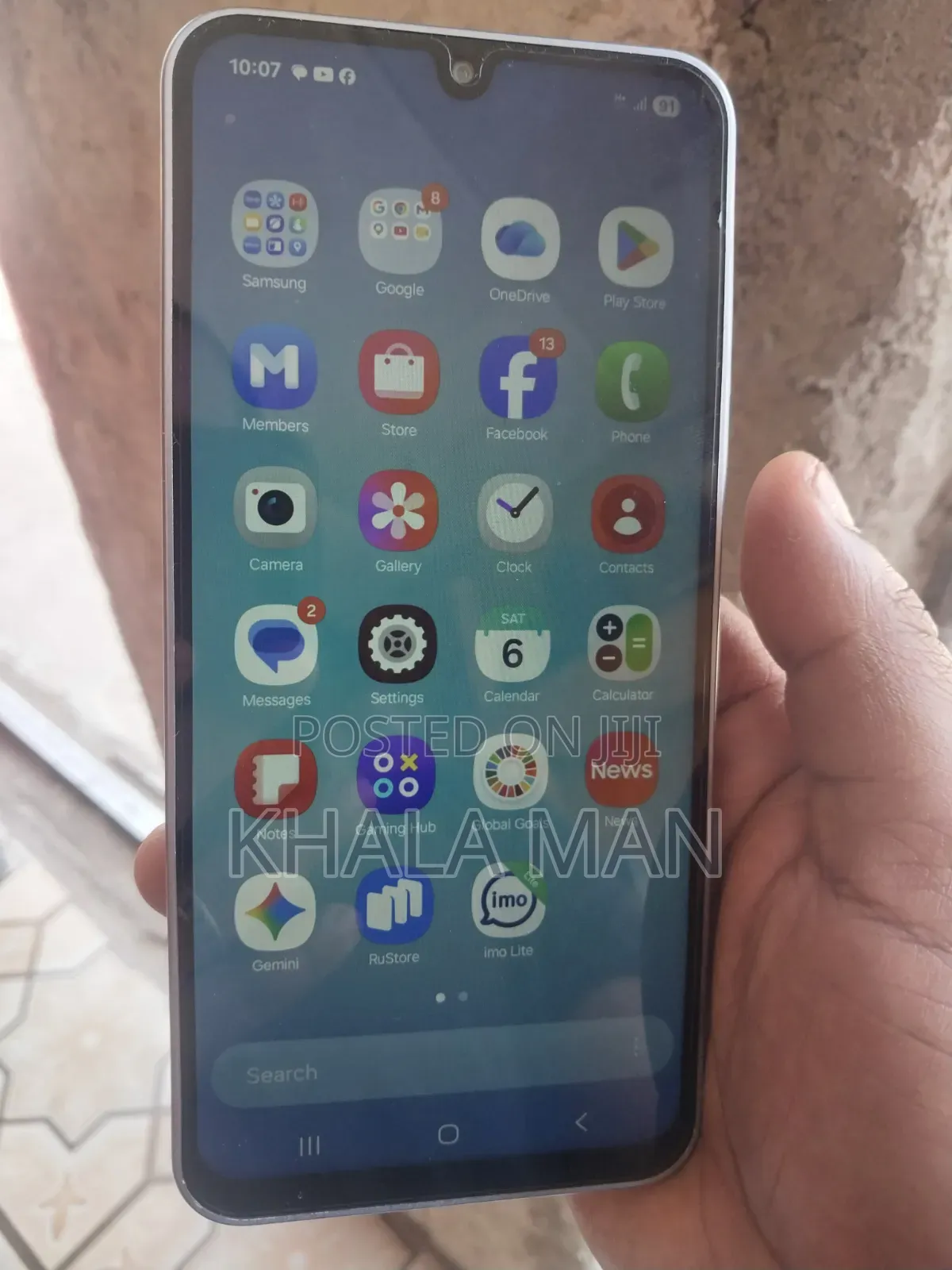 New Samsung Galaxy A17 5G 256 GB Blue