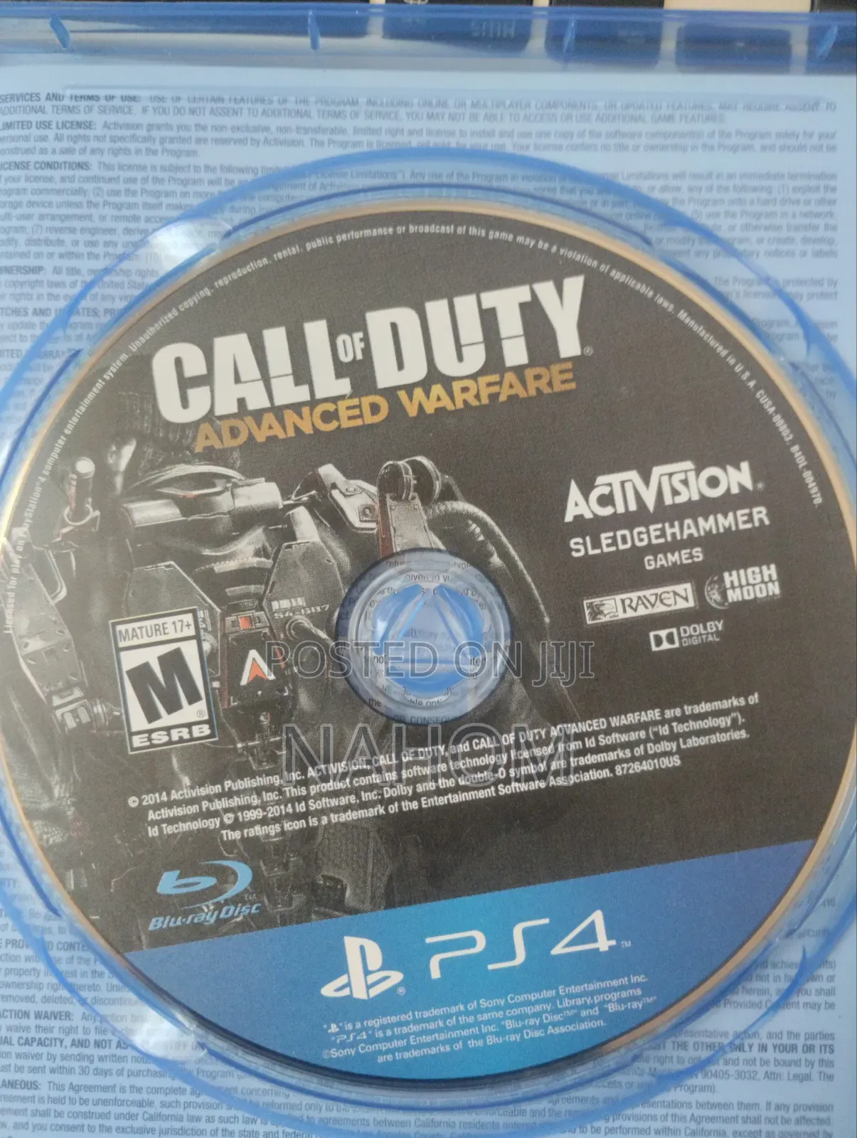Ps4 2 Game Cd or DVD