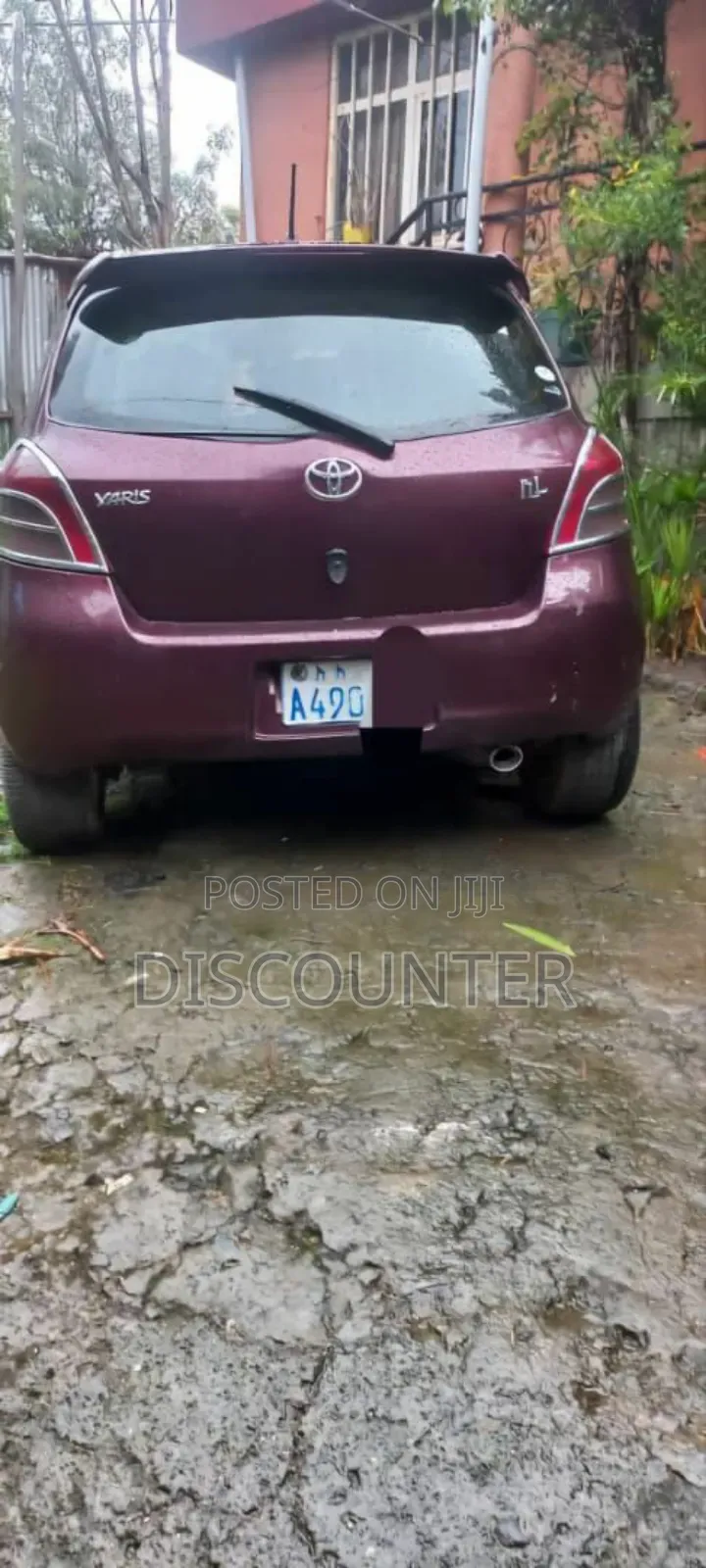 Toyota Yaris 2006 Burgundy