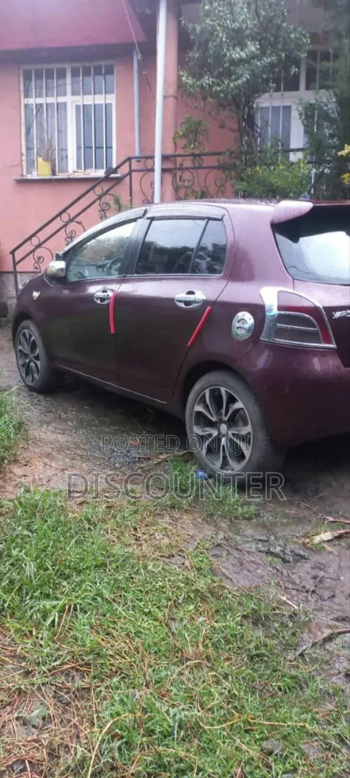 Toyota Yaris 2006 Burgundy