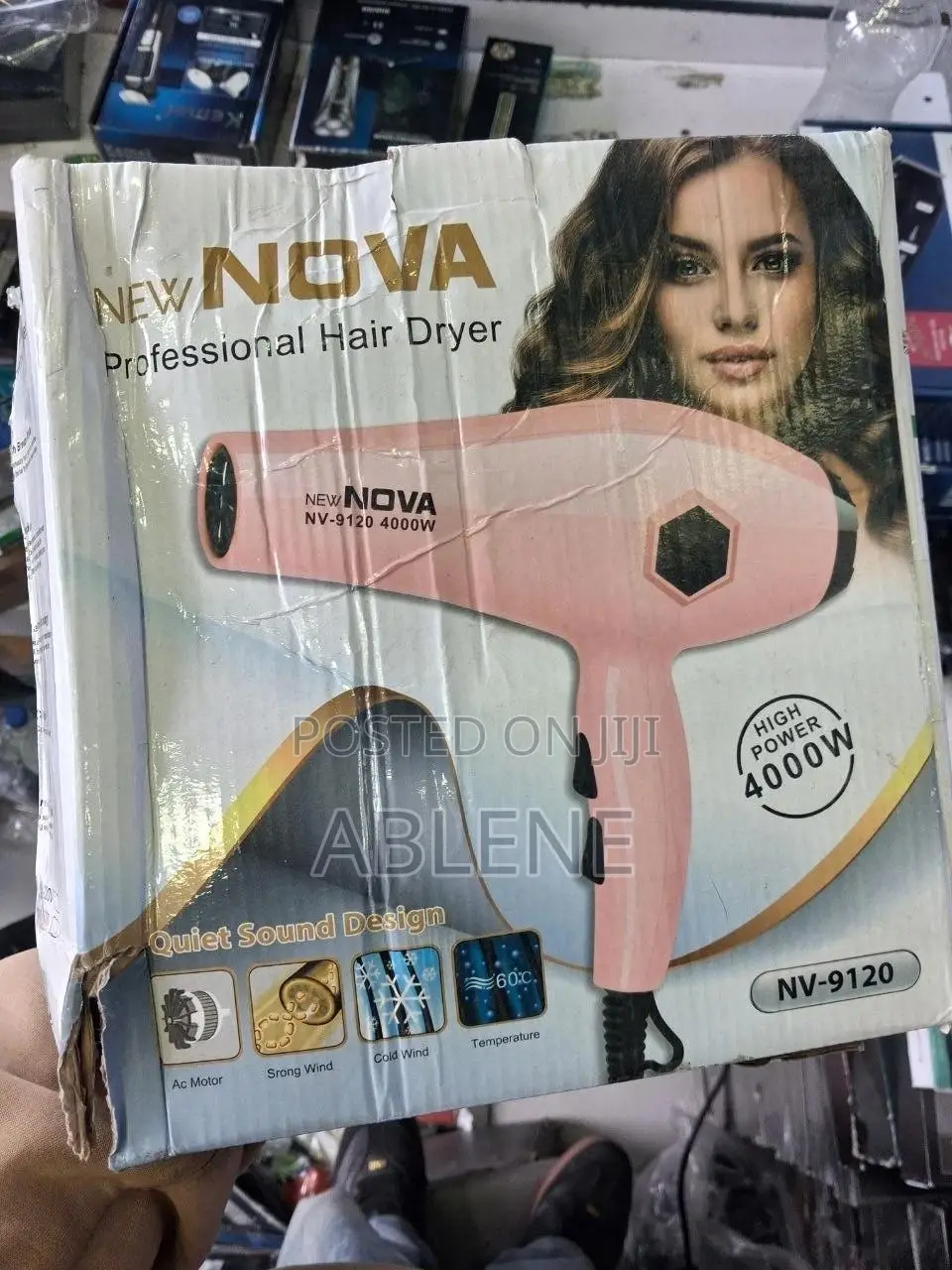 Nova Professional Hair Dryer. (ፀጉር ማድረቁያ)