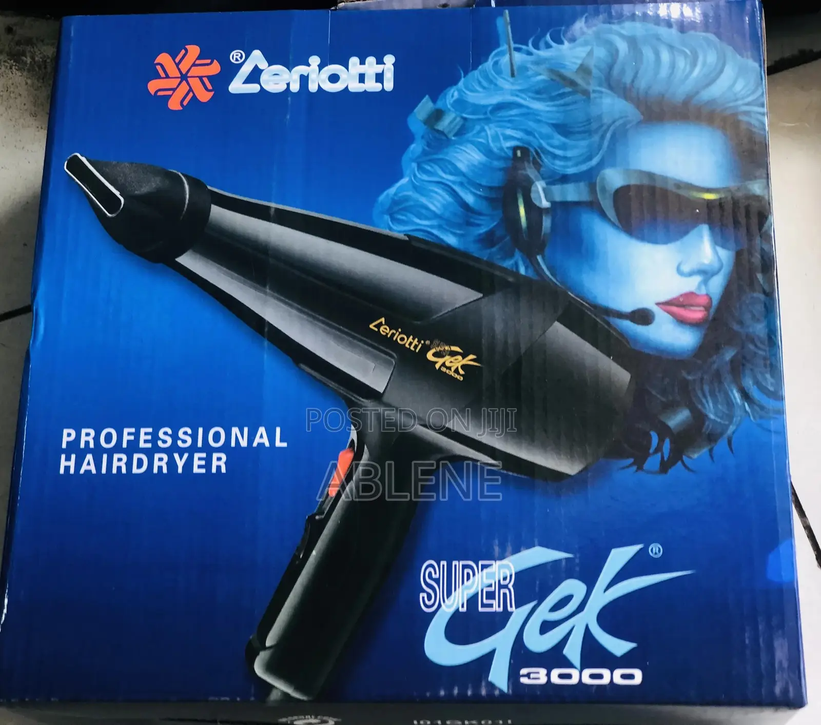 Ceriotti Hair Dryer (Super Gek 3000 Professional Hair Dryer)