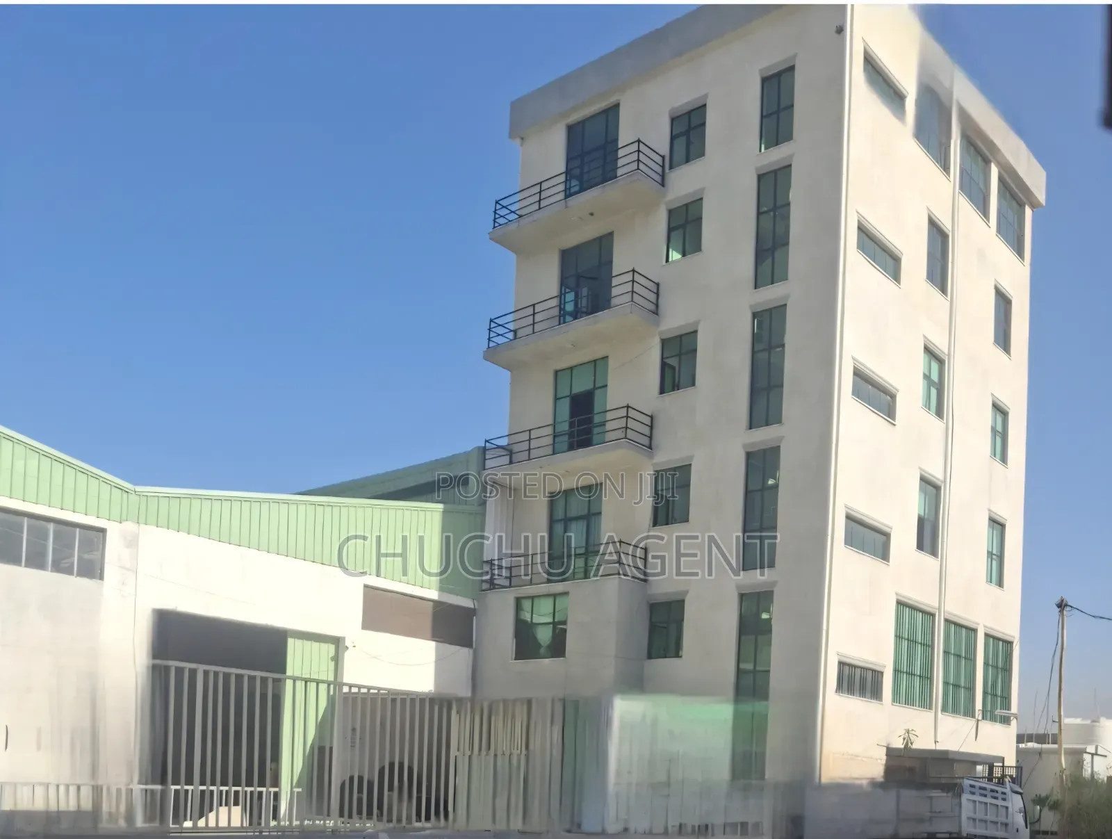 Warehouse With G+5 Building Sale