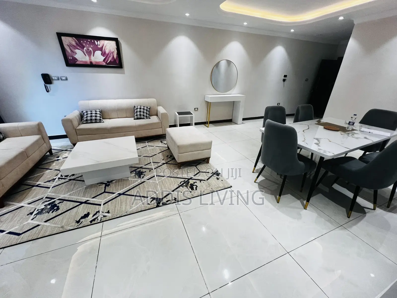 Furnished 2bdrm Apartment in Bole for rent