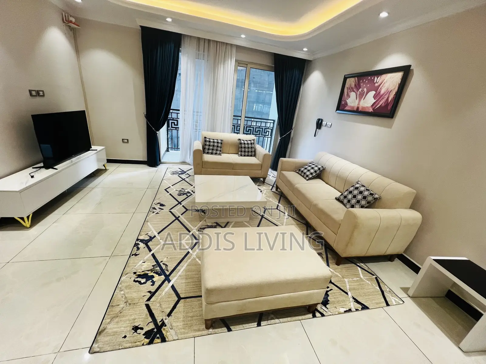 Furnished 2bdrm Apartment in Bole for rent