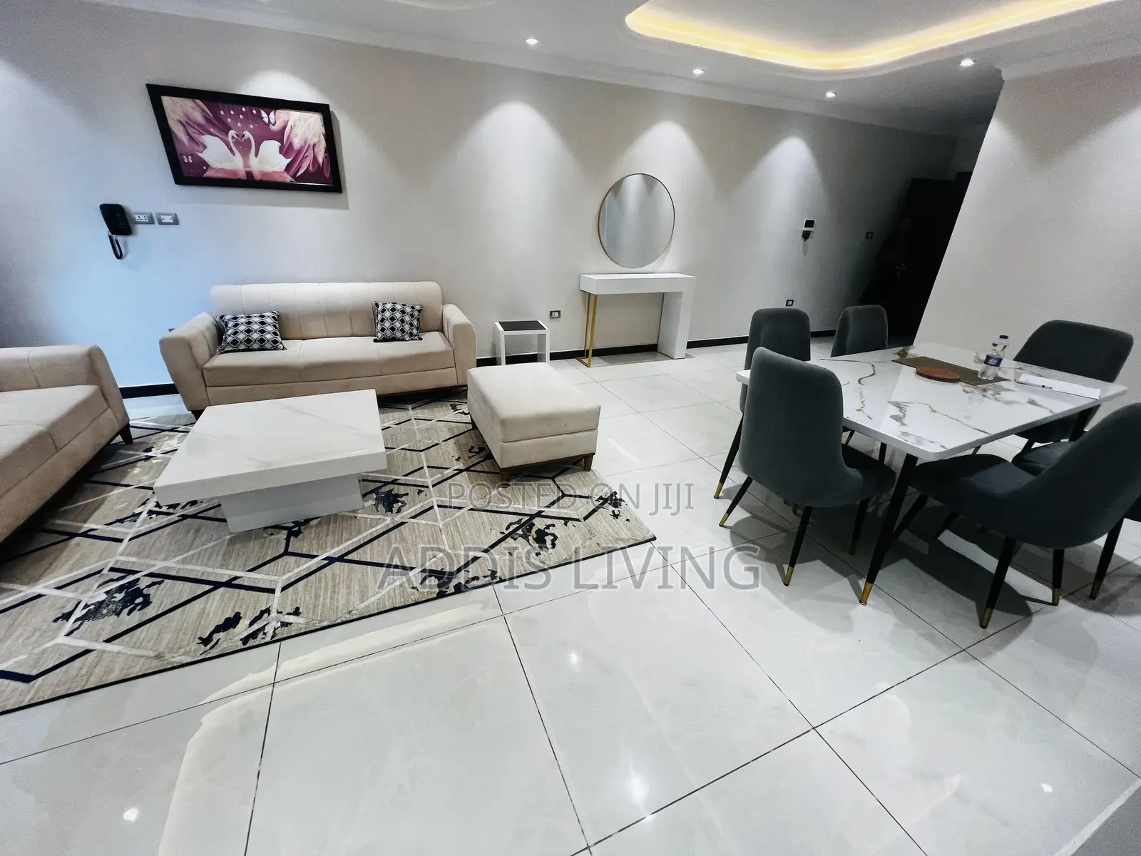 Furnished 2bdrm Apartment in Bole for rent