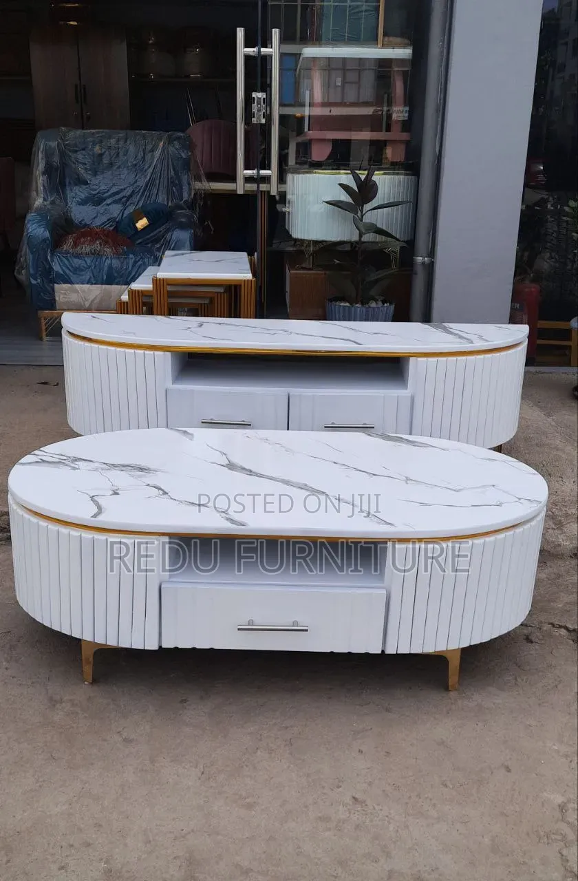 Table and Tv Stand