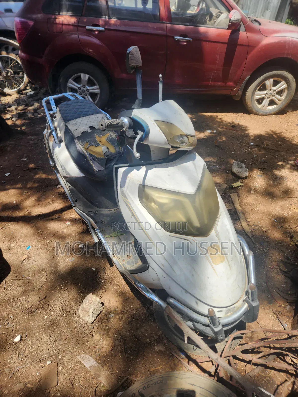 Motorcycle 2020 White