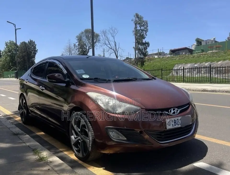 Hyundai Avante 2013 Brown