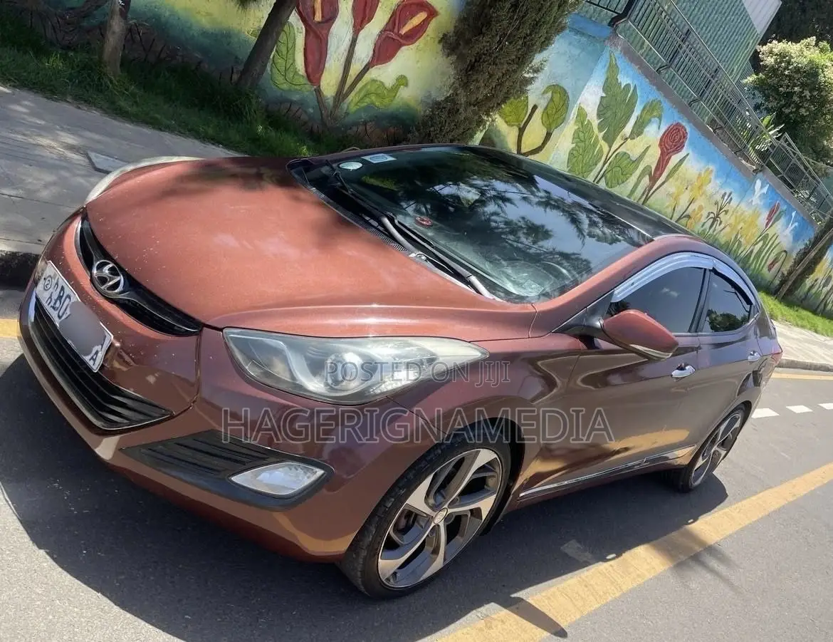 Hyundai Avante 2013 Brown