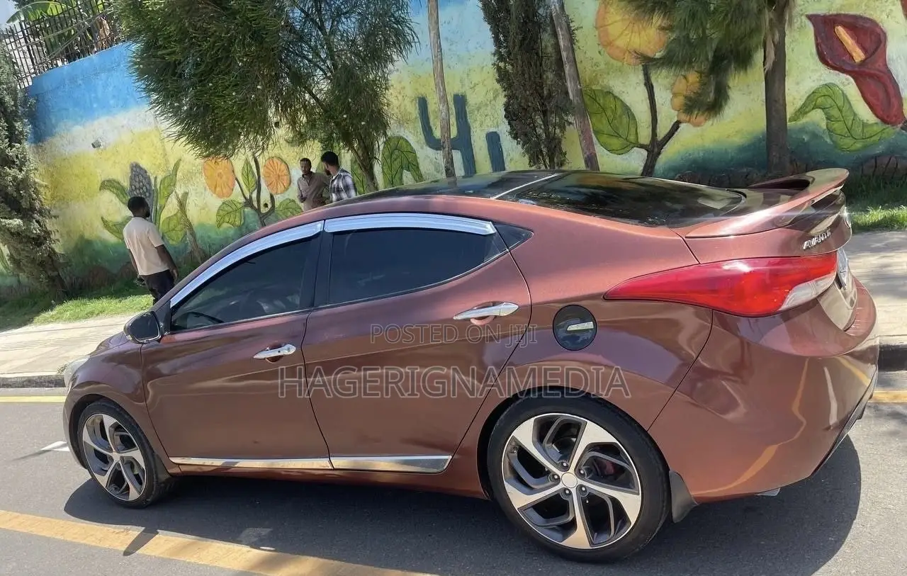 Hyundai Avante 2013 Brown