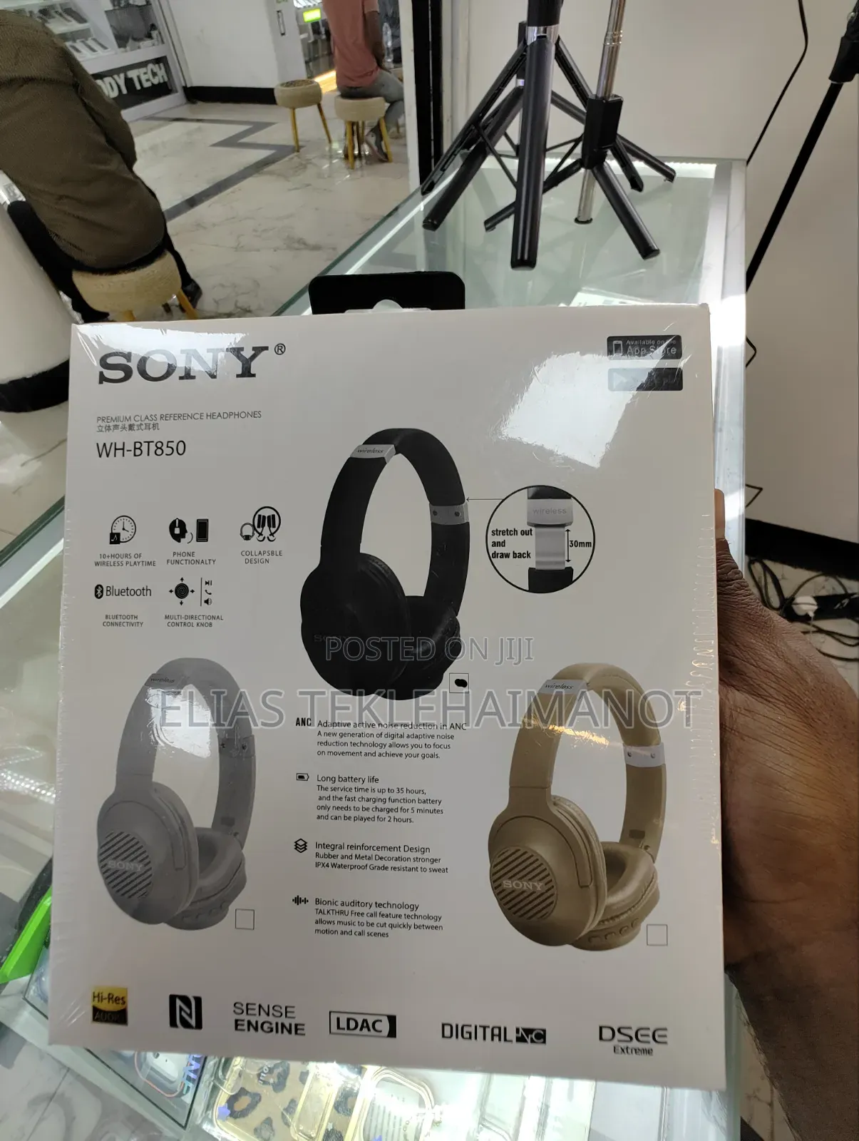 Sony Wh-Bt850 Wireless Headphones