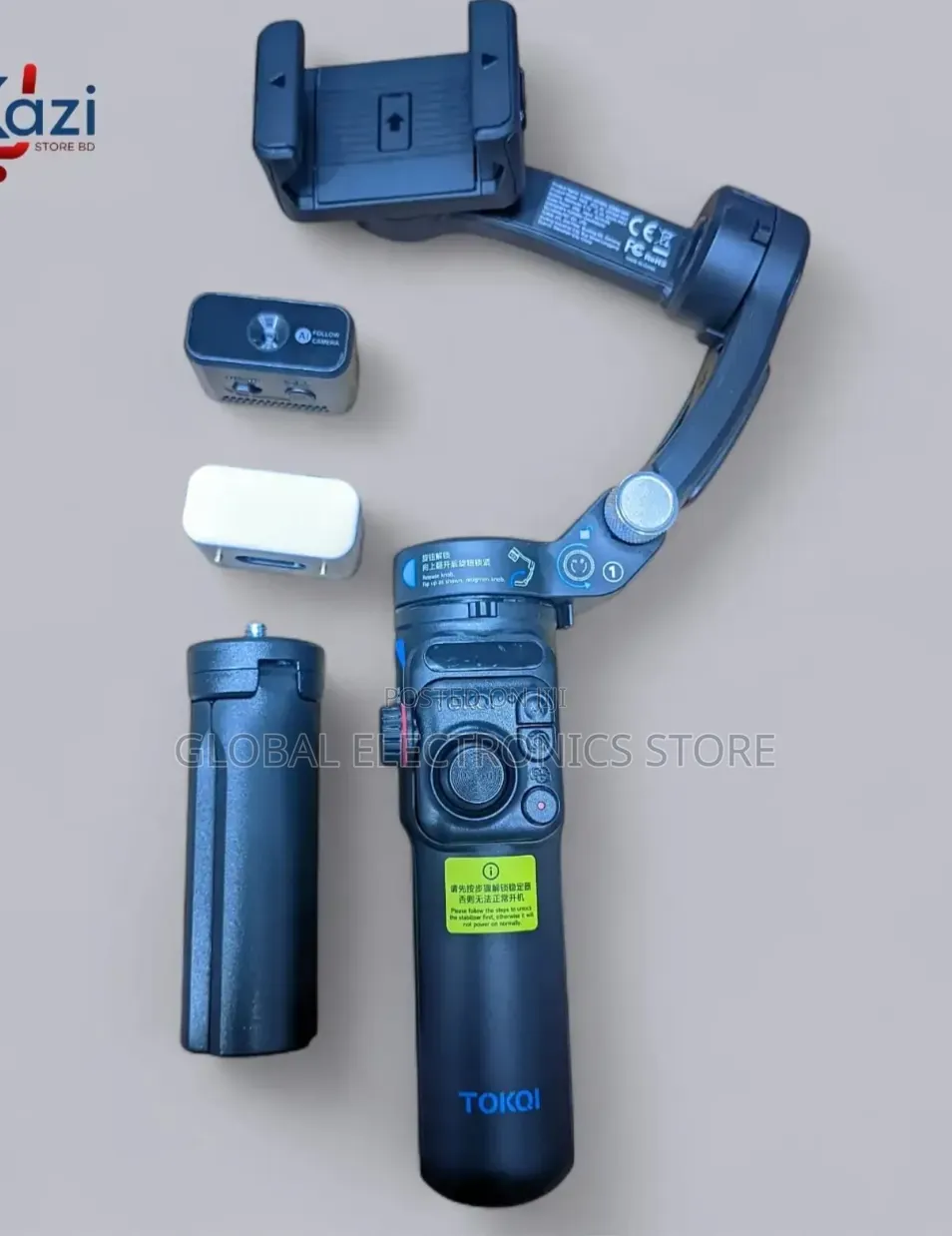 Premium Gimbal With Microphone Included