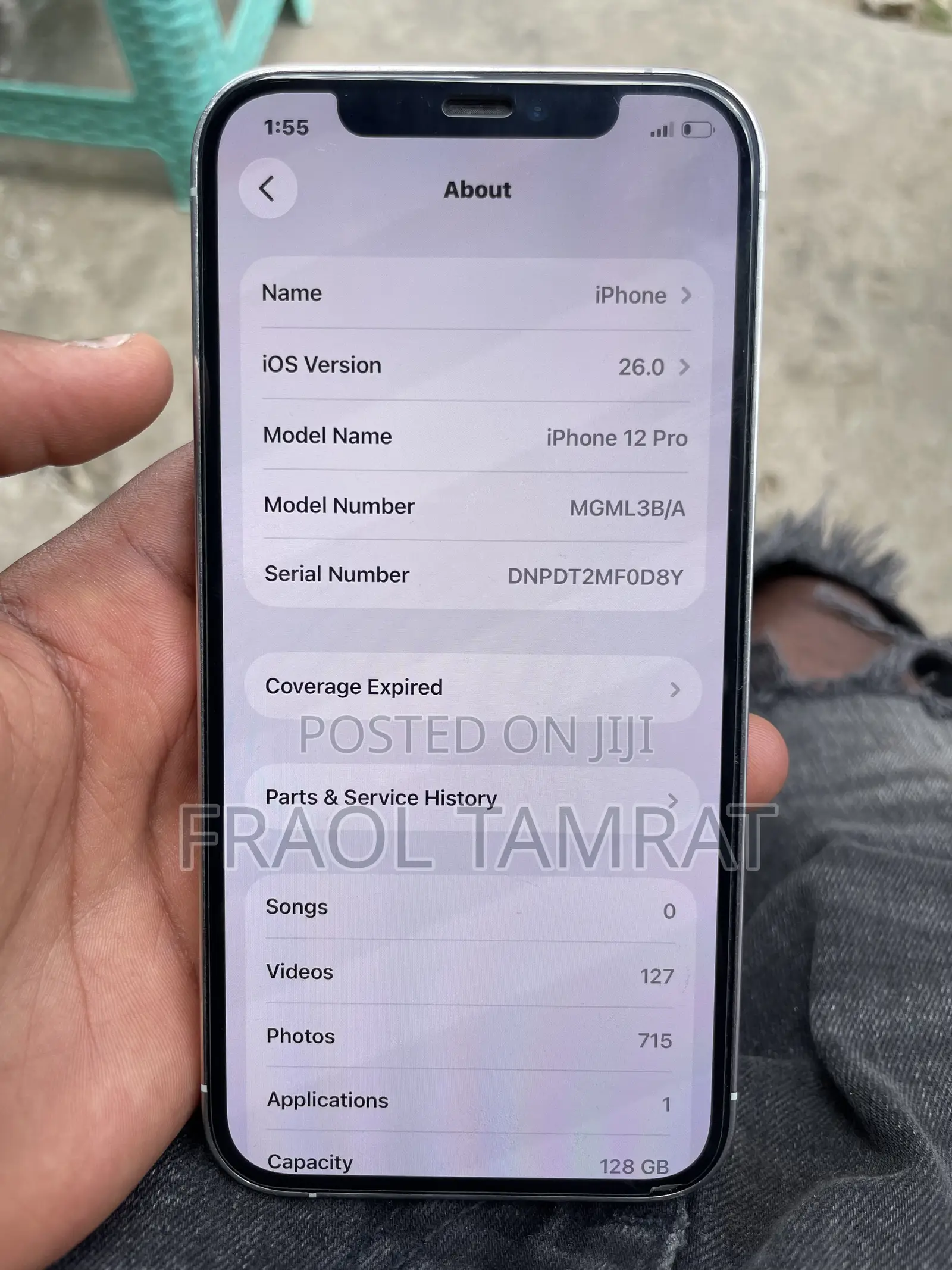 New Apple iPhone 12 Pro 128 GB White