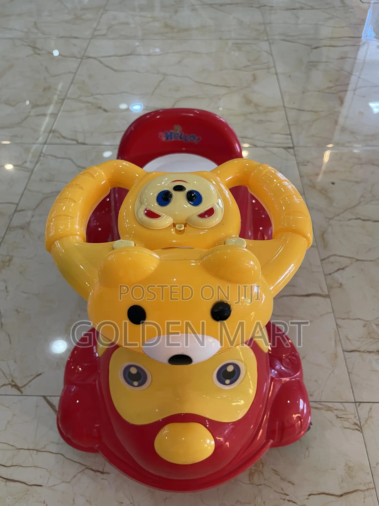 2-in-1 Kids Ride-on Toy Car Potty Train