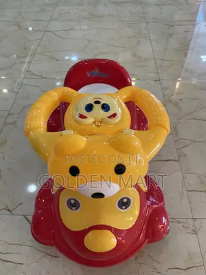 2-in-1 Kids Ride-on Toy Car Potty Train