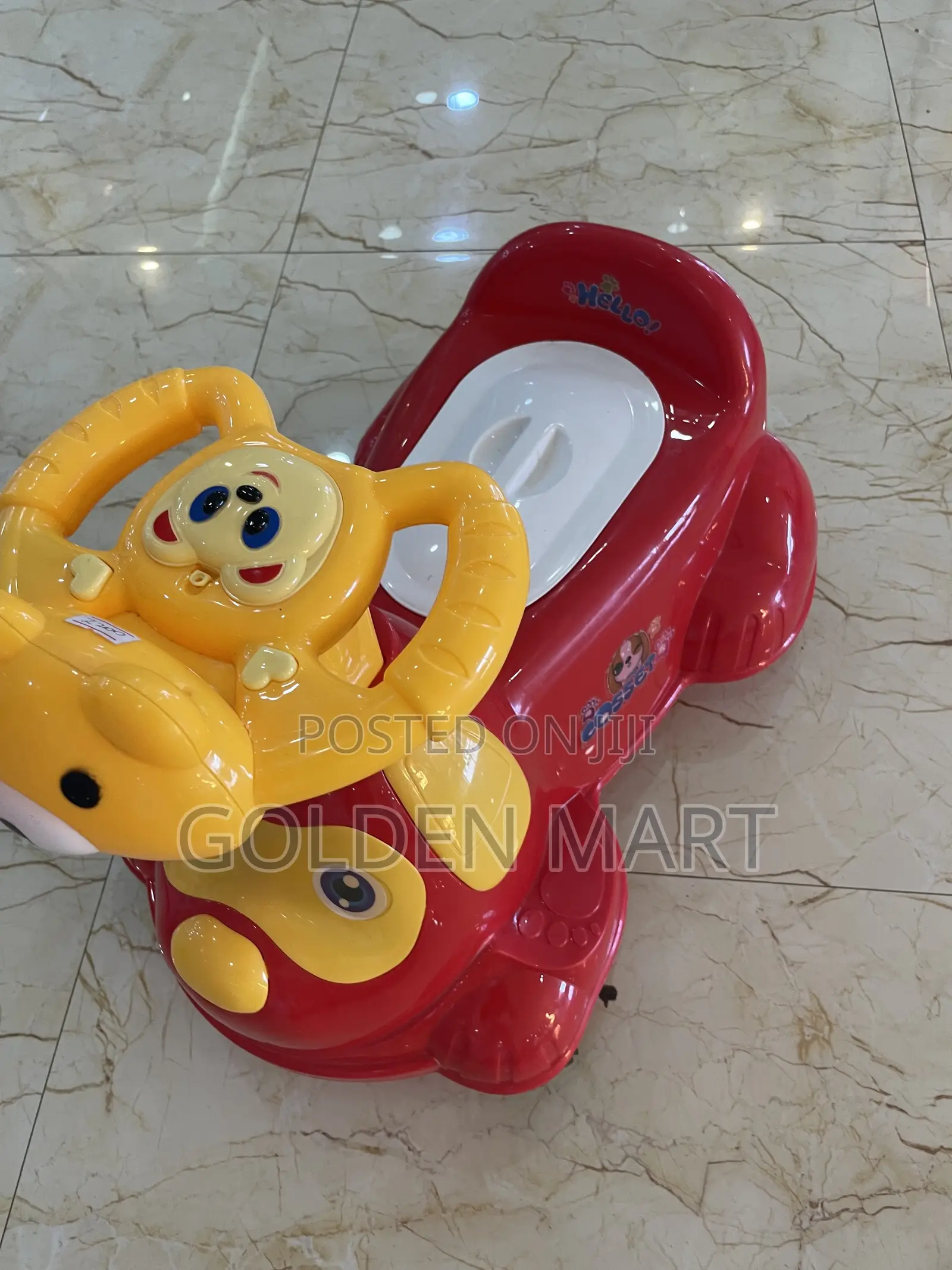2-in-1 Kids Ride-on Toy Car Potty Train