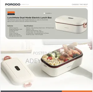Porodo Lunchmate Dual Mode Electric Lunch Box