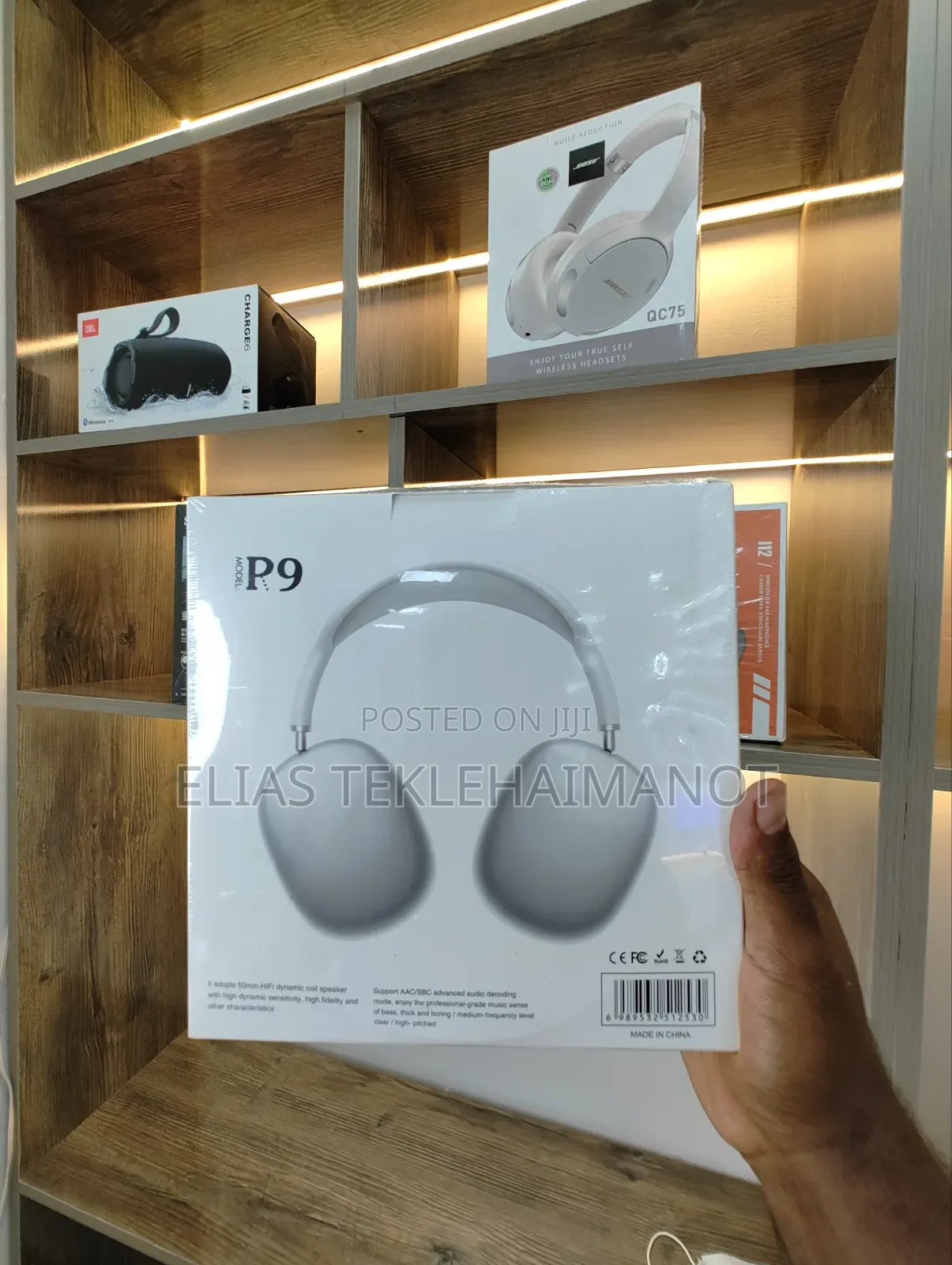 P9 Wireless Bluetooth Headphones – Premium Sound Comfort