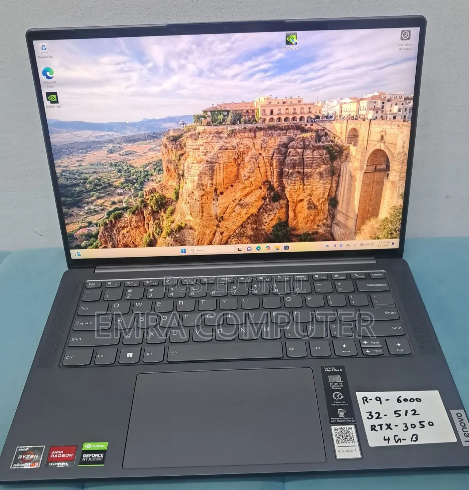 New Laptop Lenovo Legion 5 32GB AMD Ryzen 7 SSD 512GB