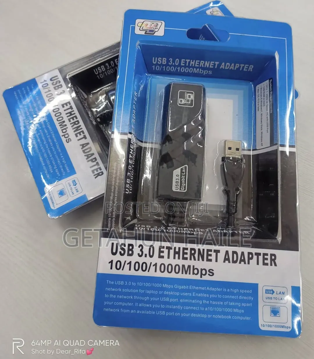 Usb 3.0 to Ethernet Adapter 1000mbps Lan Card