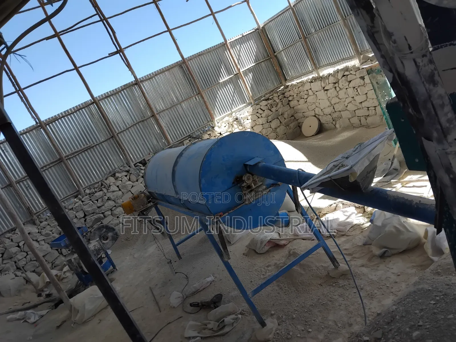 3 Type Size Rotary Screen ተሽከርካሪ ወንፊት