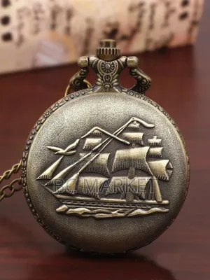 Pocket Watch With Chain