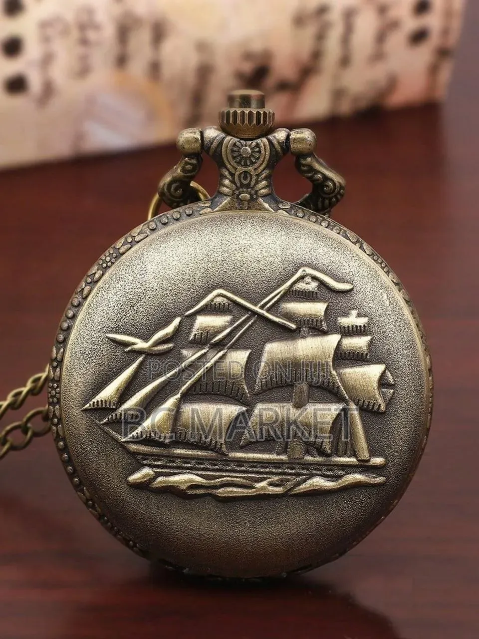 Pocket Watch With Chain