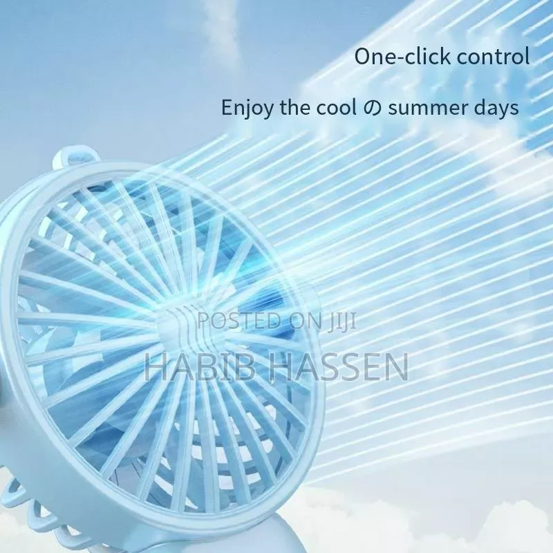 Rechargeable Mini Desktop Fan