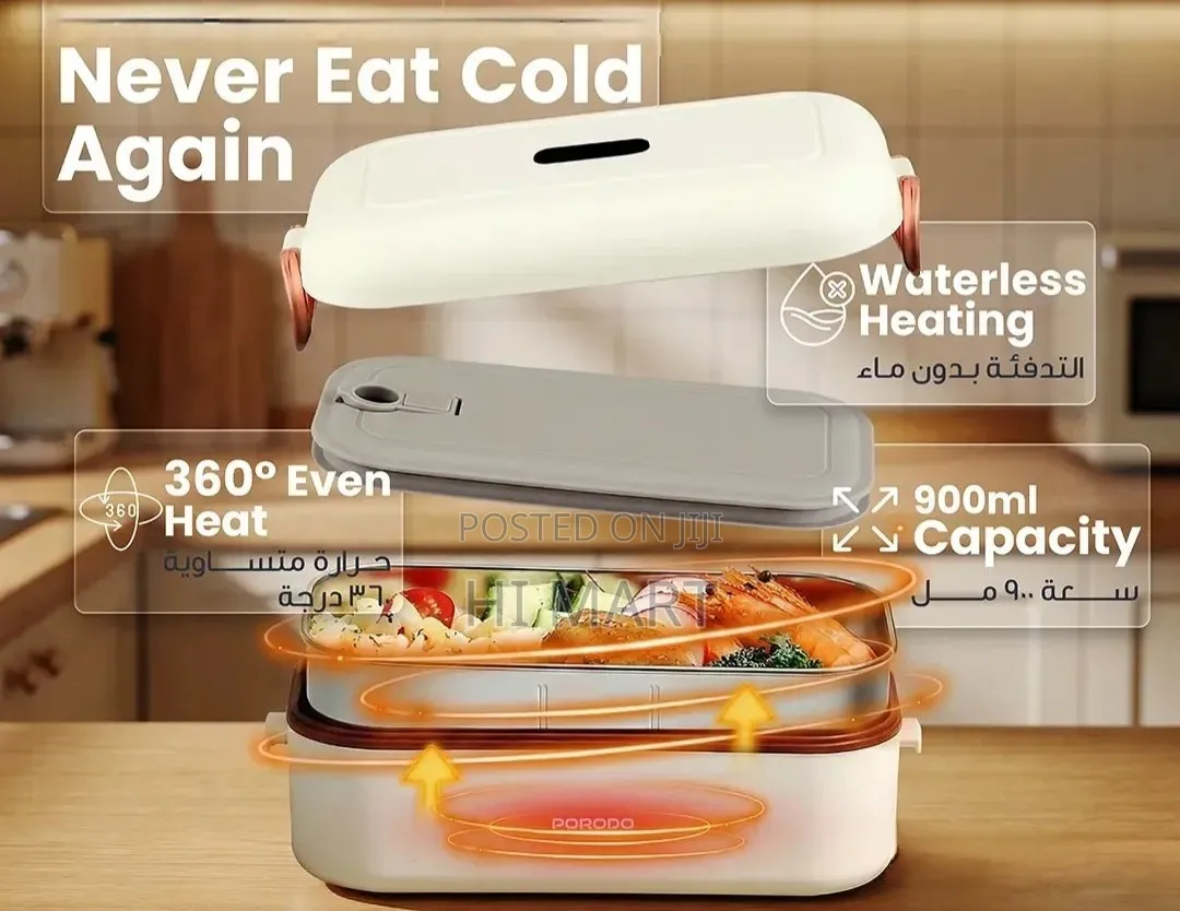 Porodo Lunch Mate Dual Mode Electric Lunch Box