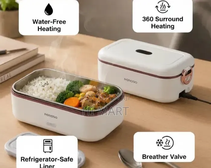 Porodo Lunch Mate Dual Mode Electric Lunch Box
