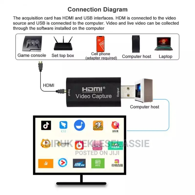 Usb 3.0. Hdmi Live Video Capture Card