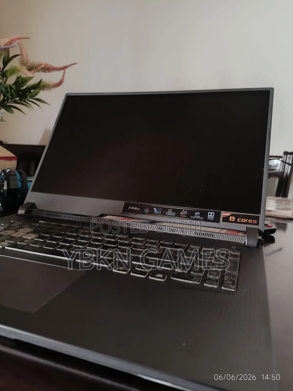 Laptop Asus ROG Strix G17 16GB AMD Ryzen 7 SSD 1T