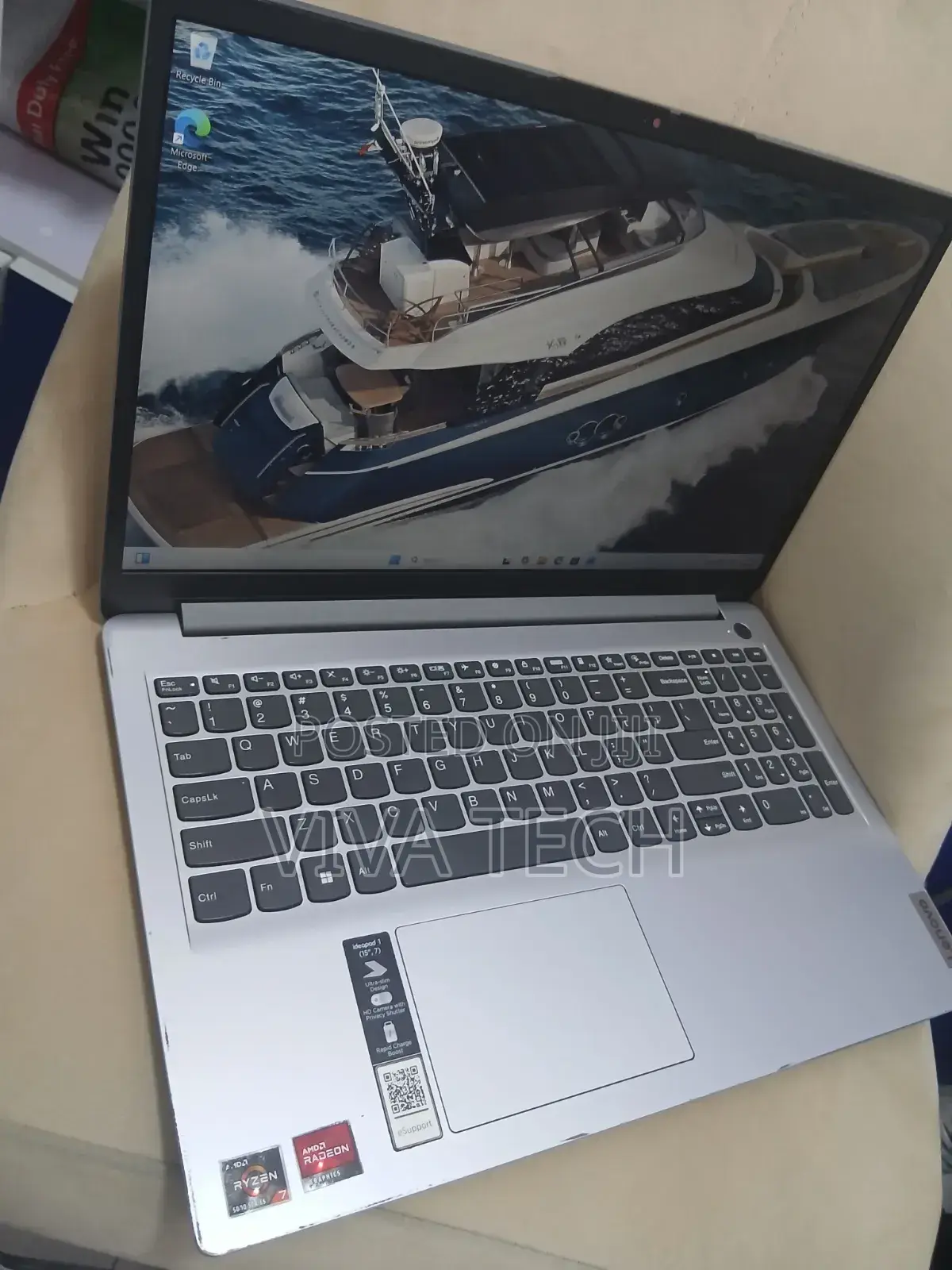 Laptop Lenovo IdeaPad 1 8GB AMD Ryzen 7 SSD 512GB