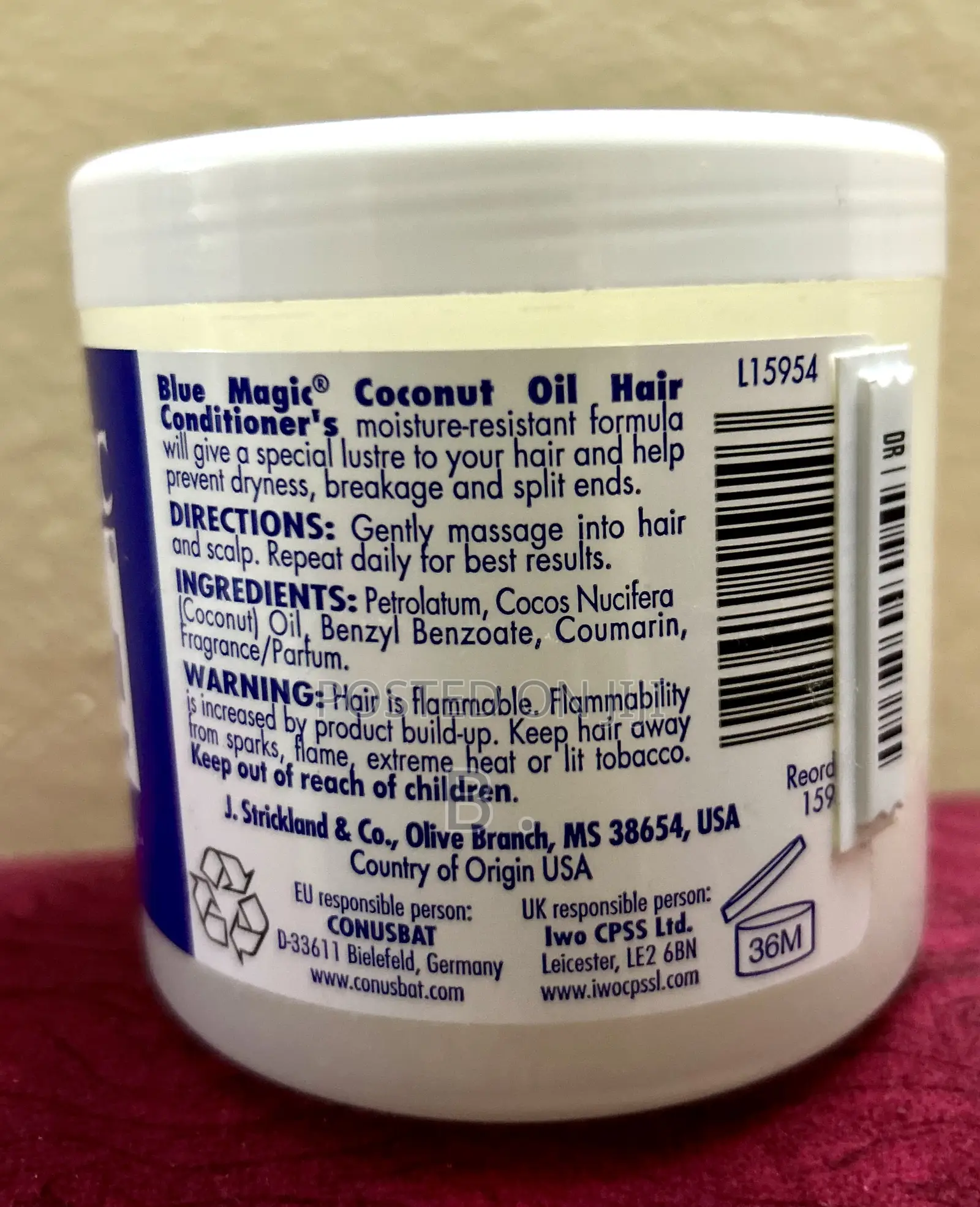 Blue Magic Coconut Oil