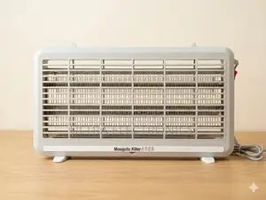 Mosquito Killer Electric Zapper Utilizes Uv Light to Attract Insects.
