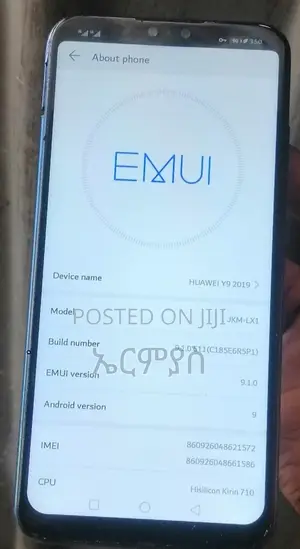 Huawei Y9 2019 Dual SIM 64 GB Blue