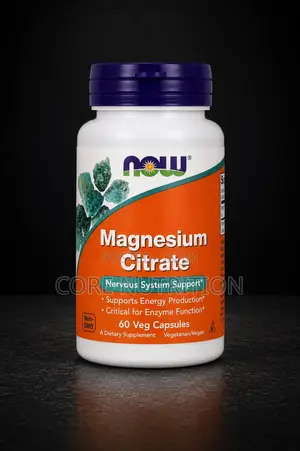 Magnesium Citrate Nerve System Support , 60 Capsules
