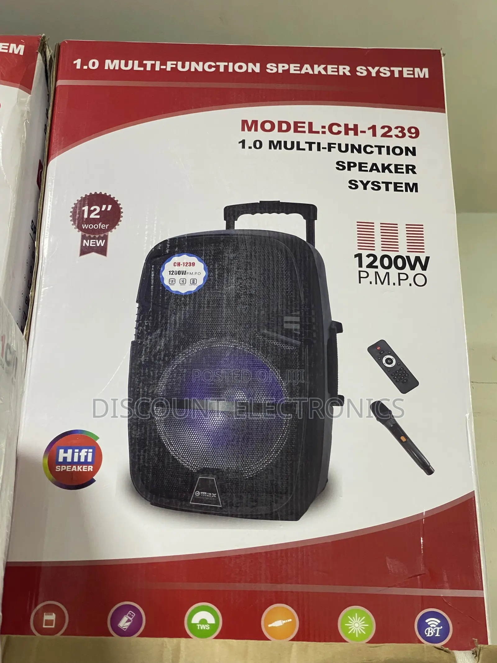 1.0 Multi Function Montarbo Speaker 1200w